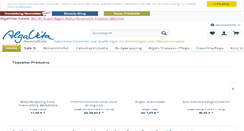 Desktop Screenshot of algavita.de